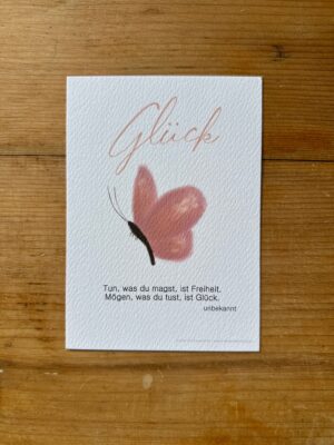 Kartenset Glück